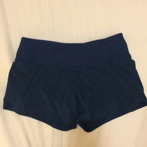 lululemon Run Times Teal Shorts